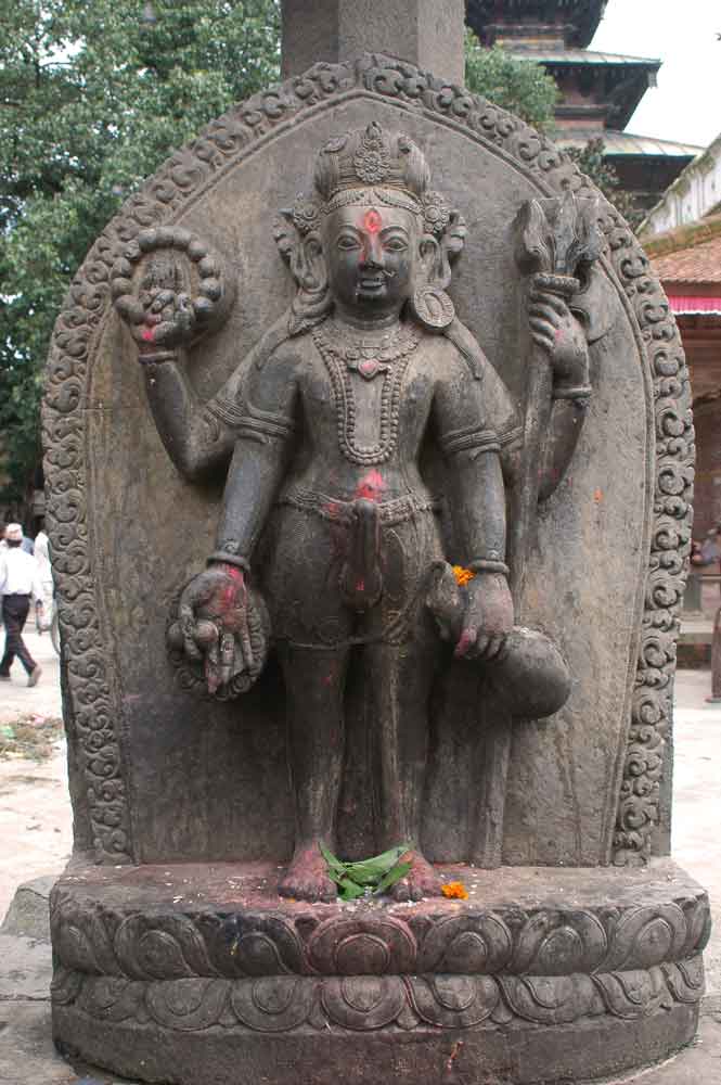 08 - Nepal - Kathmandu, plaza Durbar, Dios Shiva